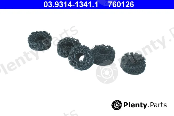 ATE 03.9314-1341.1 — Cleaning Disc, wheel hub cleaning set