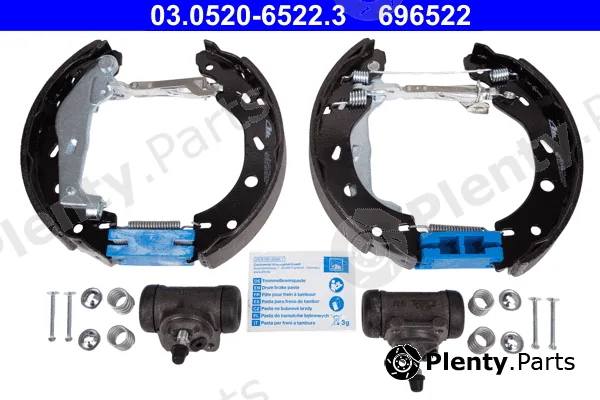 ATE 03.0520-6522.3 — Brake Shoe Set Original ATE TopKit