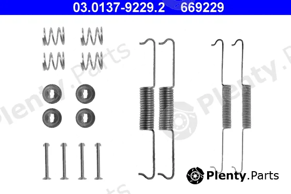 ATE 03.0137-9229.2 — Accessory Kit, brake shoes