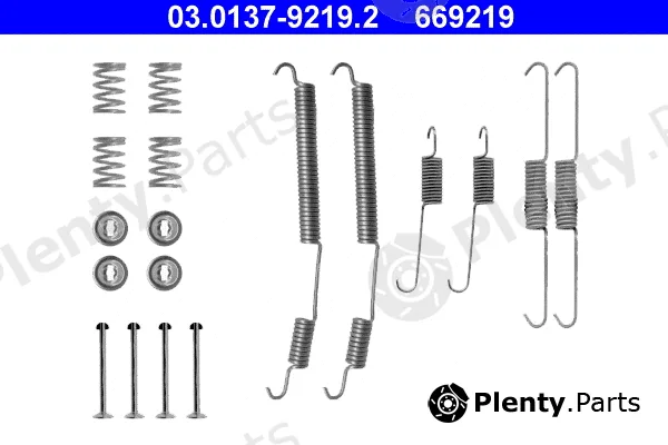 ATE 03.0137-9219.2 — Accessory Kit, brake shoes
