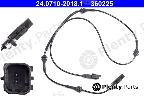 ATE 24.0710-2018.1 — Sensor, wheel speed
