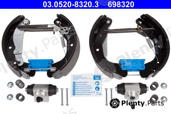 ATE 03.0520-8320.3 — Brake Shoe Set Original ATE TopKit
