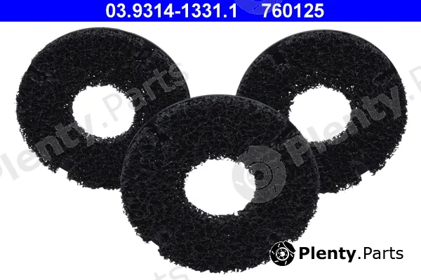 ATE 03.9314-1331.1 — Cleaning Disc, wheel hub cleaning set