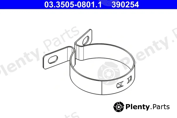ATE 03.3505-0801.1 — Holder, brake fluid reservoir