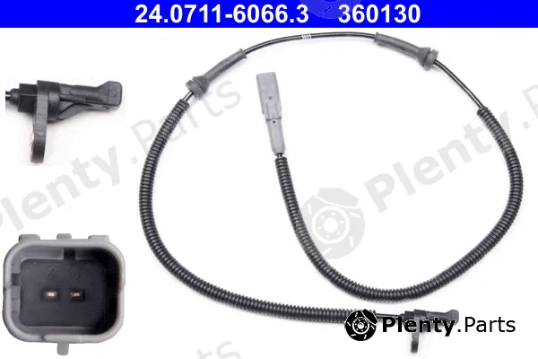 ATE 24.0711-6066.3 — Sensor, wheel speed
