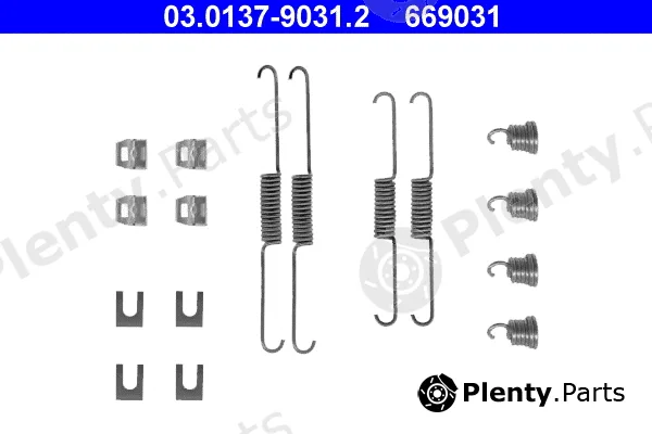 ATE 03.0137-9031.2 — Accessory Kit, brake shoes