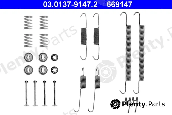 ATE 03.0137-9147.2 — Accessory Kit, brake shoes