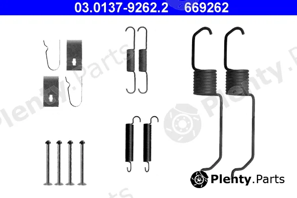 ATE 03.0137-9262.2 — Accessory Kit, brake shoes