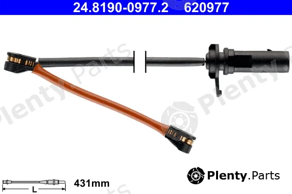 ATE 24.8190-0977.2 — Warning Contact, brake pad wear