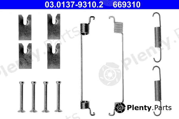 ATE 03.0137-9310.2 — Accessory Kit, brake shoes
