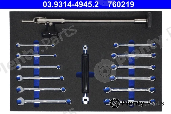 ATE 03.9314-4945.2 — Pull-Out Compartment, drawer (tool trolley)