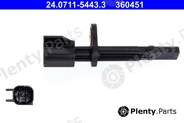 ATE 24.0711-5443.3 — Sensor, wheel speed