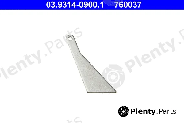 ATE 03.9314-0900.1 — 20° Piston Position Template