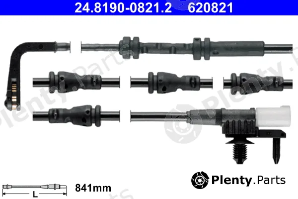 ATE 24.8190-0821.2 — Warning Contact, brake pad wear
