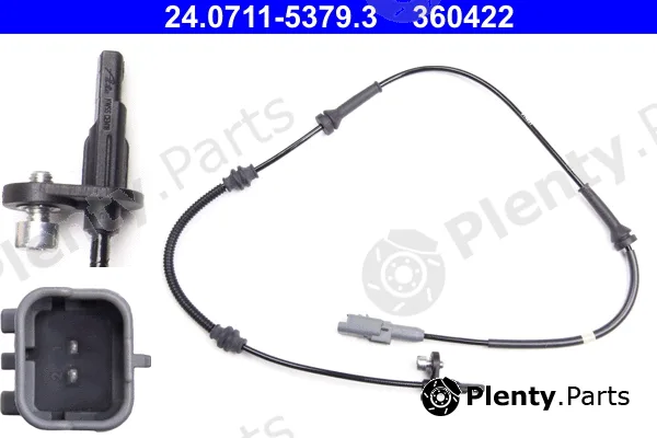 ATE 24.0711-5379.3 — Sensor, wheel speed
