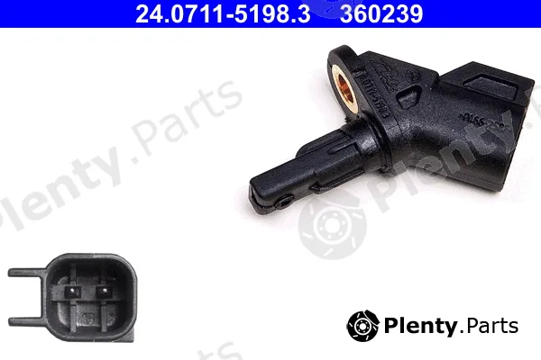 ATE 24.0711-5198.3 — Sensor, wheel speed
