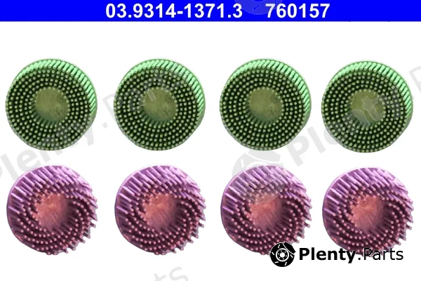 ATE 03.9314-1371.3 — Cleaning Disc, wheel hub cleaning set