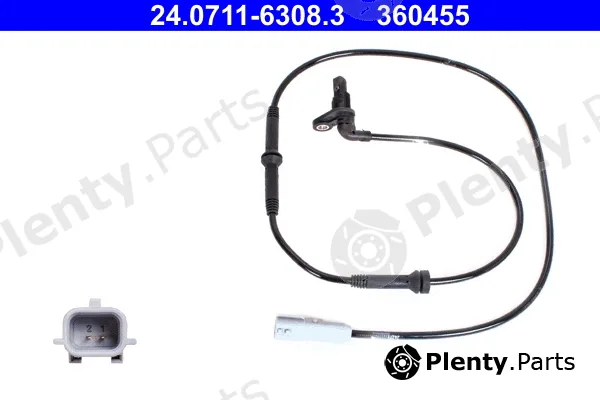 ATE 24.0711-6308.3 — Sensor, wheel speed
