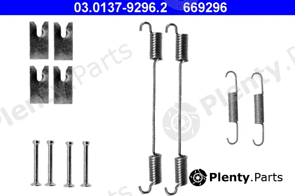 ATE 03.0137-9296.2 — Accessory Kit, brake shoes