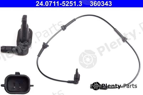 ATE 24.0711-5251.3 — Sensor, wheel speed