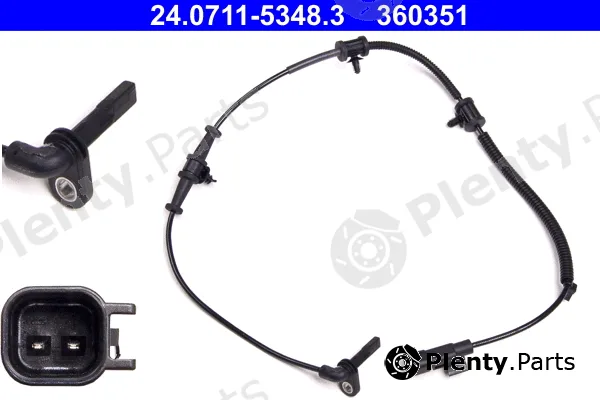 ATE 24.0711-5348.3 — Sensor, wheel speed