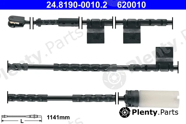 ATE 24.8190-0010.2 — Warning Contact, brake pad wear