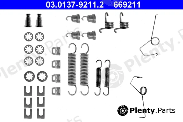 ATE 03.0137-9211.2 — Accessory Kit, brake shoes
