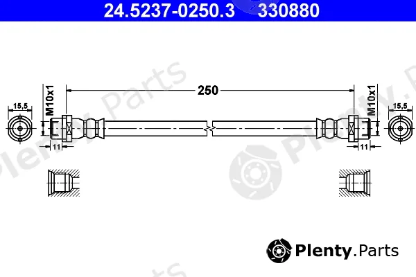 ATE 24.5237-0250.3 — Brake Hose