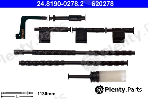 ATE 24.8190-0278.2 — Warning Contact, brake pad wear