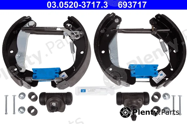 ATE 03.0520-3717.3 — Brake Shoe Set Original ATE TopKit