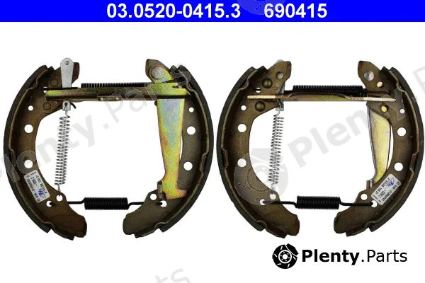 ATE 03.0520-0415.3 — Brake Shoe Set Original ATE TopKit