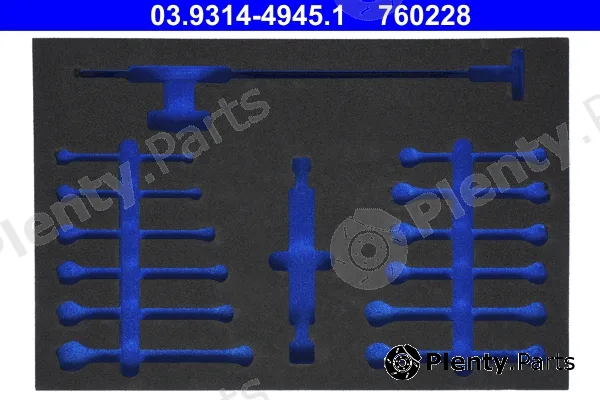 ATE 03.9314-4945.1 — Pull-Out Compartment, drawer (tool trolley)