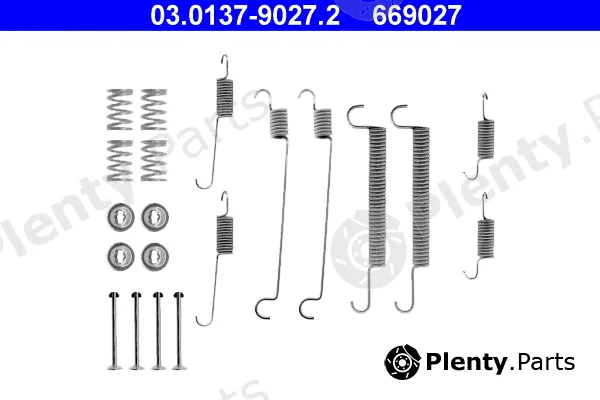 ATE 03.0137-9027.2 — Accessory Kit, brake shoes