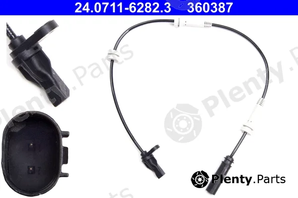 ATE 24.0711-6282.3 — Sensor, wheel speed