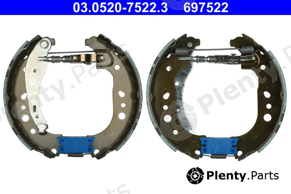 ATE 03.0520-7522.3 — Brake Shoe Set Original ATE TopKit
