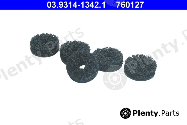 ATE 03.9314-1342.1 — Cleaning Disc, wheel hub cleaning set
