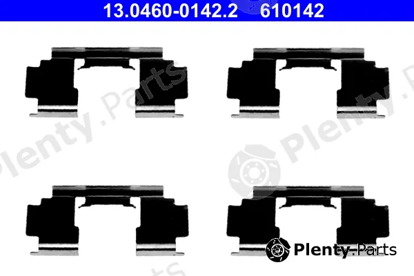 ATE 13.0460-0142.2 — Accessory Kit, disc brake pad