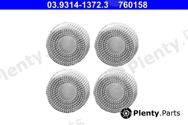ATE 03.9314-1372.3 — Cleaning Disc, wheel hub cleaning set