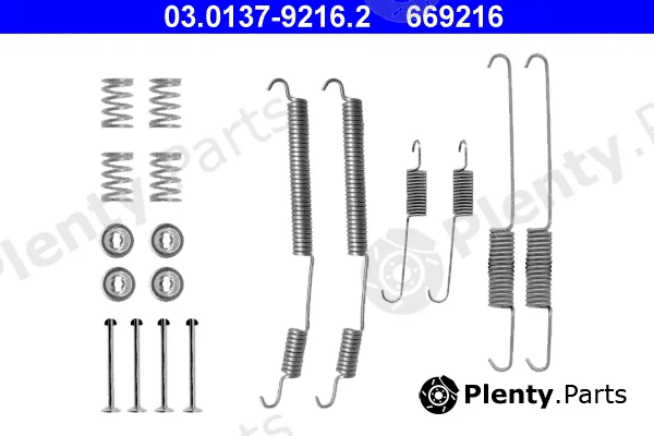 ATE 03.0137-9216.2 — Accessory Kit, brake shoes