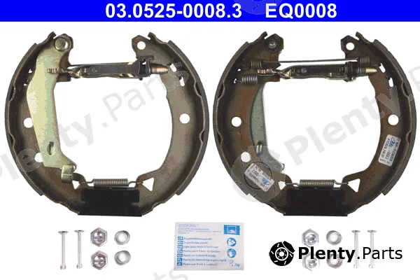 ATE 03.0525-0008.3 — Brake Shoe Set Easy Quick
