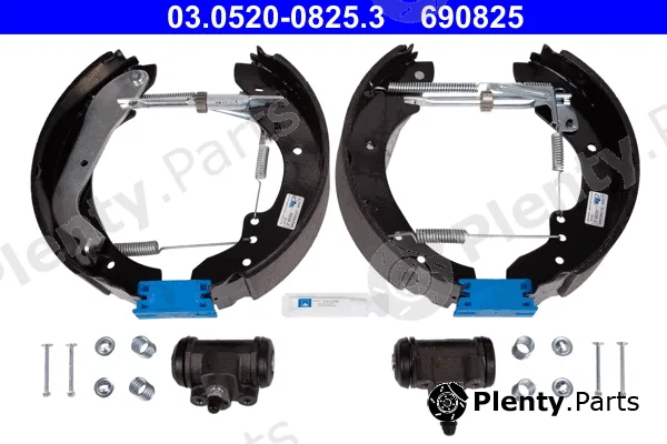 ATE 03.0520-0825.3 — Brake Shoe Set Original ATE TopKit