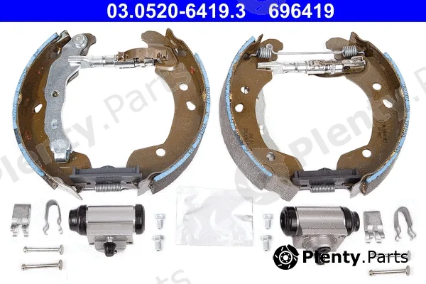ATE 03.0520-6419.3 — Brake Shoe Set Original ATE TopKit