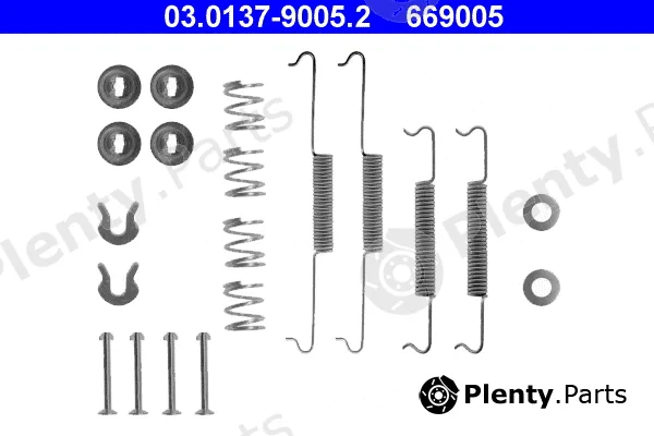 ATE 03.0137-9005.2 — Accessory Kit, brake shoes