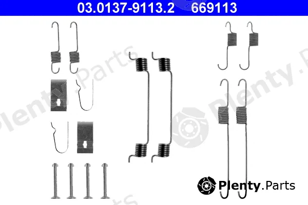 ATE 03.0137-9113.2 — Accessory Kit, brake shoes