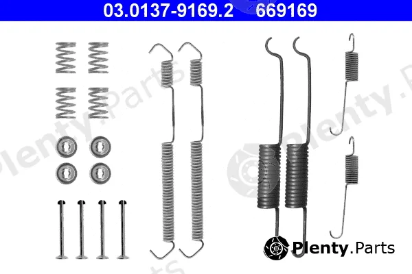 ATE 03.0137-9169.2 — Accessory Kit, brake shoes