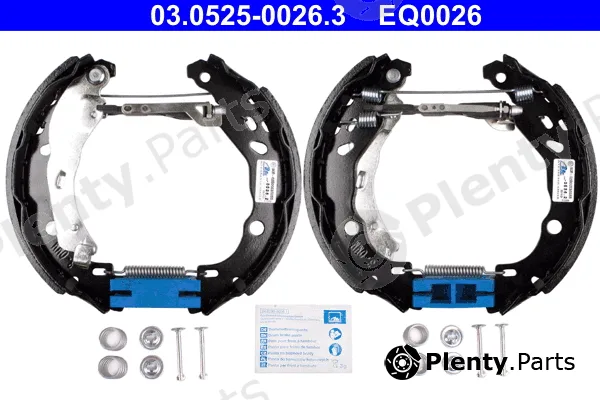 ATE 03.0525-0026.3 — Brake Shoe Set Easy Quick
