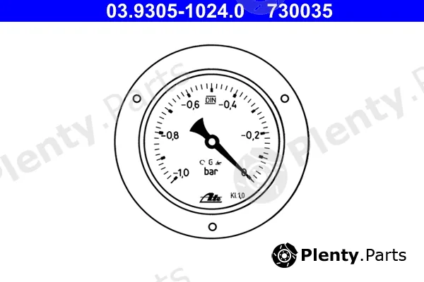 ATE 03.9305-1024.0 — Manometer