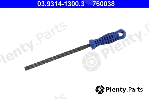 ATE 03.9314-1300.3 — File, brake pad well cleaning