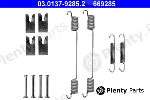 ATE 03.0137-9285.2 — Accessory Kit, brake shoes