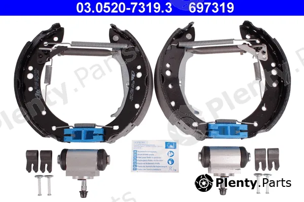 ATE 03.0520-7319.3 — Brake Shoe Set Original ATE TopKit